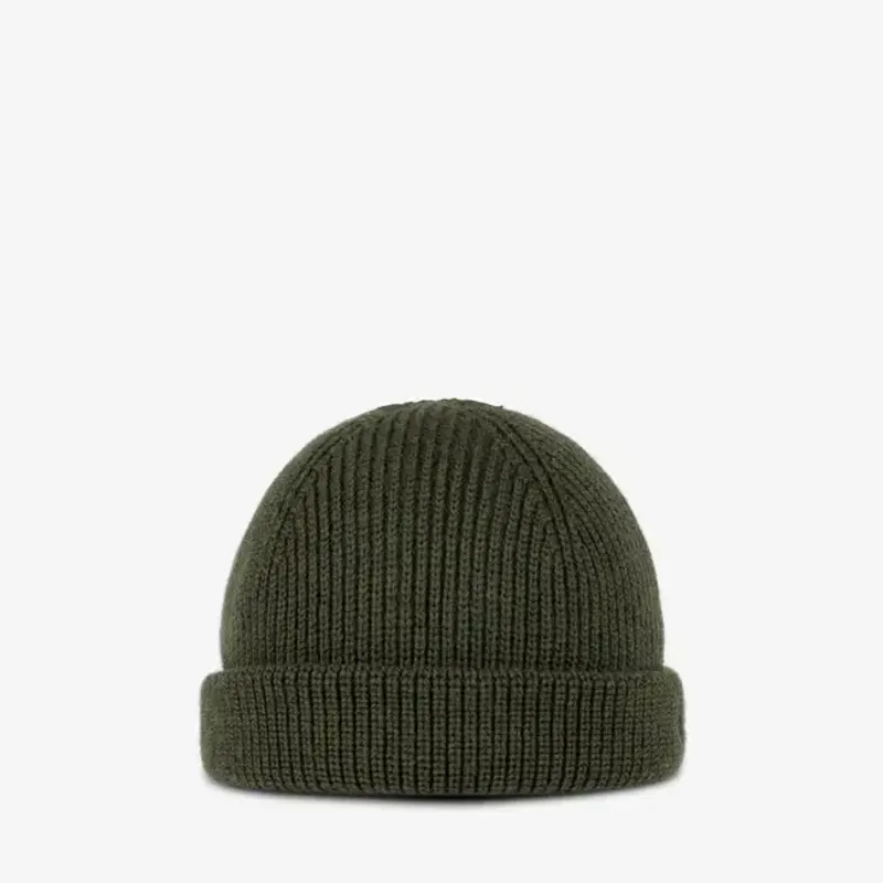 Buff Knitted Beanie Ervin Forest-1
