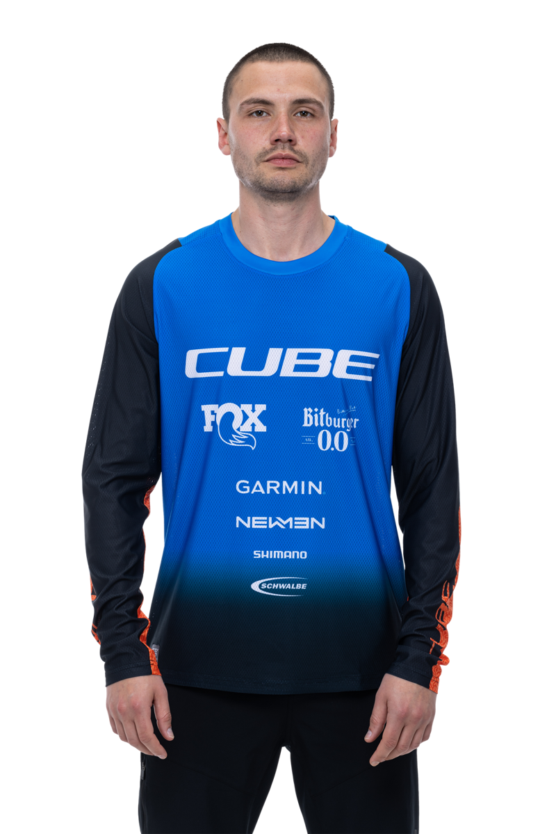 Cube: Action Team Round Neck Jersey - Long Sleeve-1