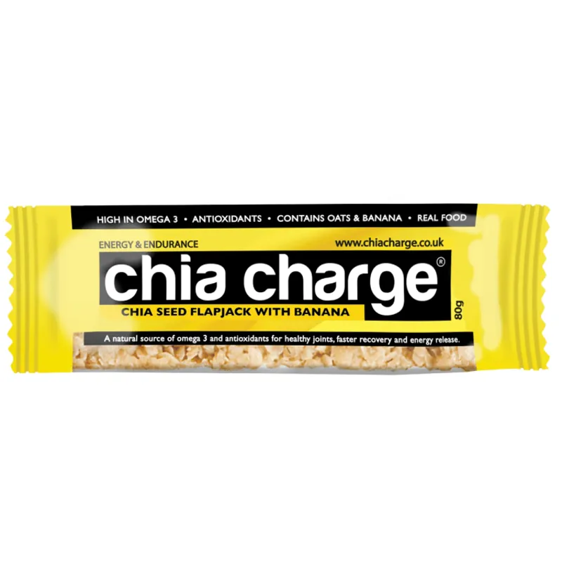 Chia Charge Flapjack Banana 80g