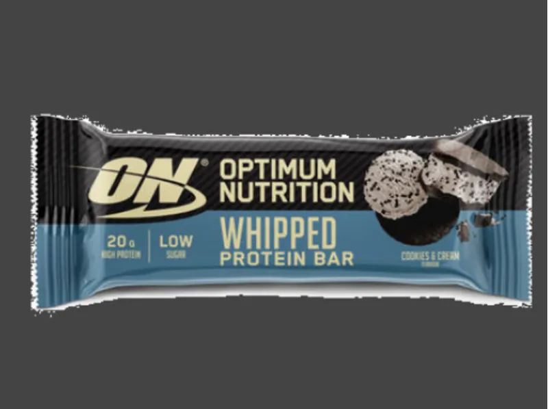 Optimum Nutrition Whipped Protein Bar 62g - Cookie and Cream
