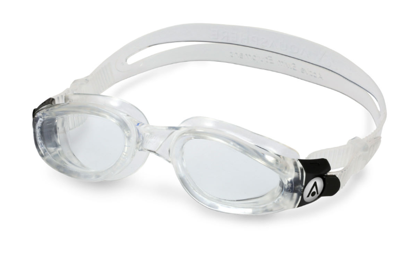 Aqua sphere Kaiman Goggles Clear Lens - Clear/Black-1