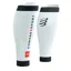 Compressport R2V3 Compression Calf Sleeves White/Black