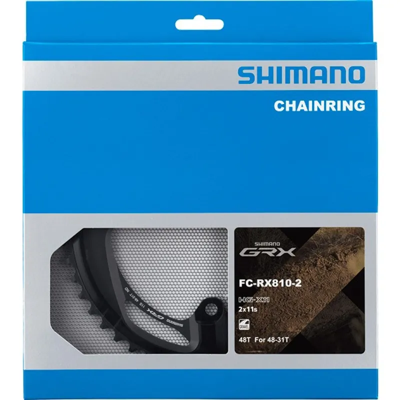 Shimano GRX FC - RX810 Chainring 48T-ND For 48-31T - Black -1
