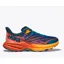 Hoka One One Speedgoat 5 Wide Womens Running Shoes - Blue Coral/Camellia