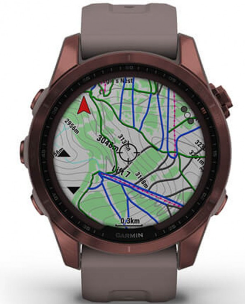 Garmin Fenix 7 Sapphire Solar Multisport GPS Watch - Bronze-2