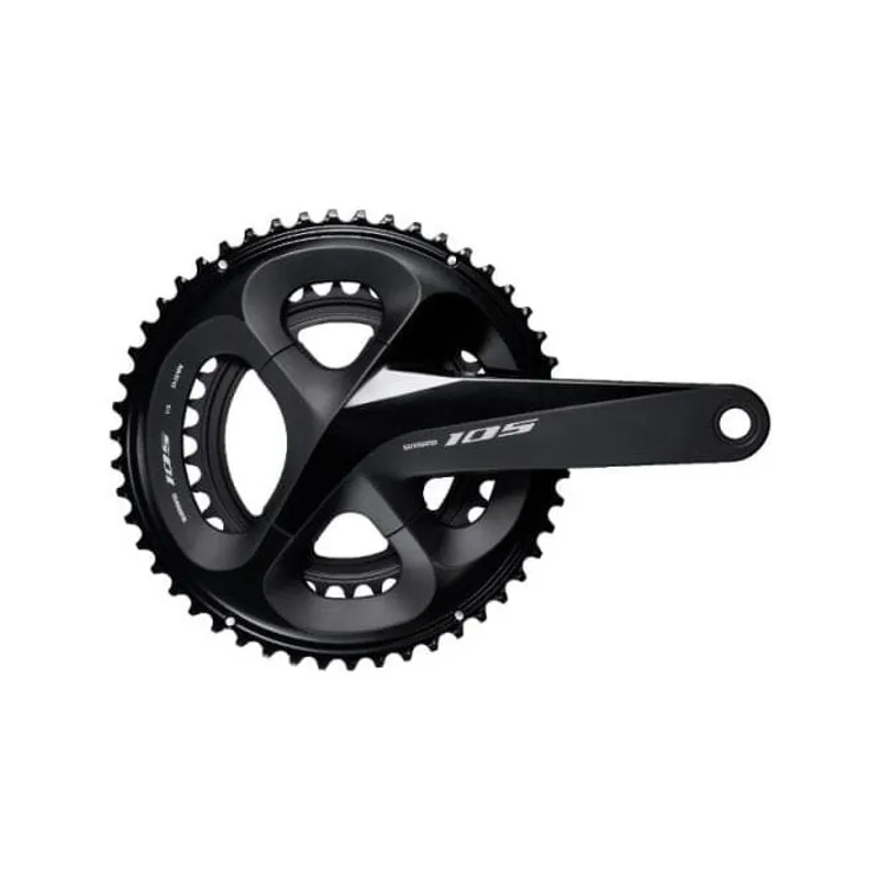 FC-R7000 50×34T 165mm Shimano FC-R7000 Chainring (MS) 50/34 Black or Silver 11
