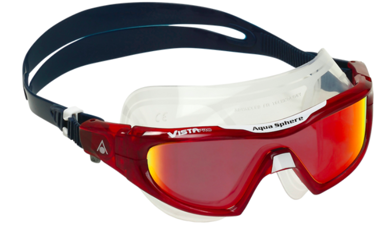 Aqua Sphere Vista Pro Swim mask - Titanium Mirror Lens-1
