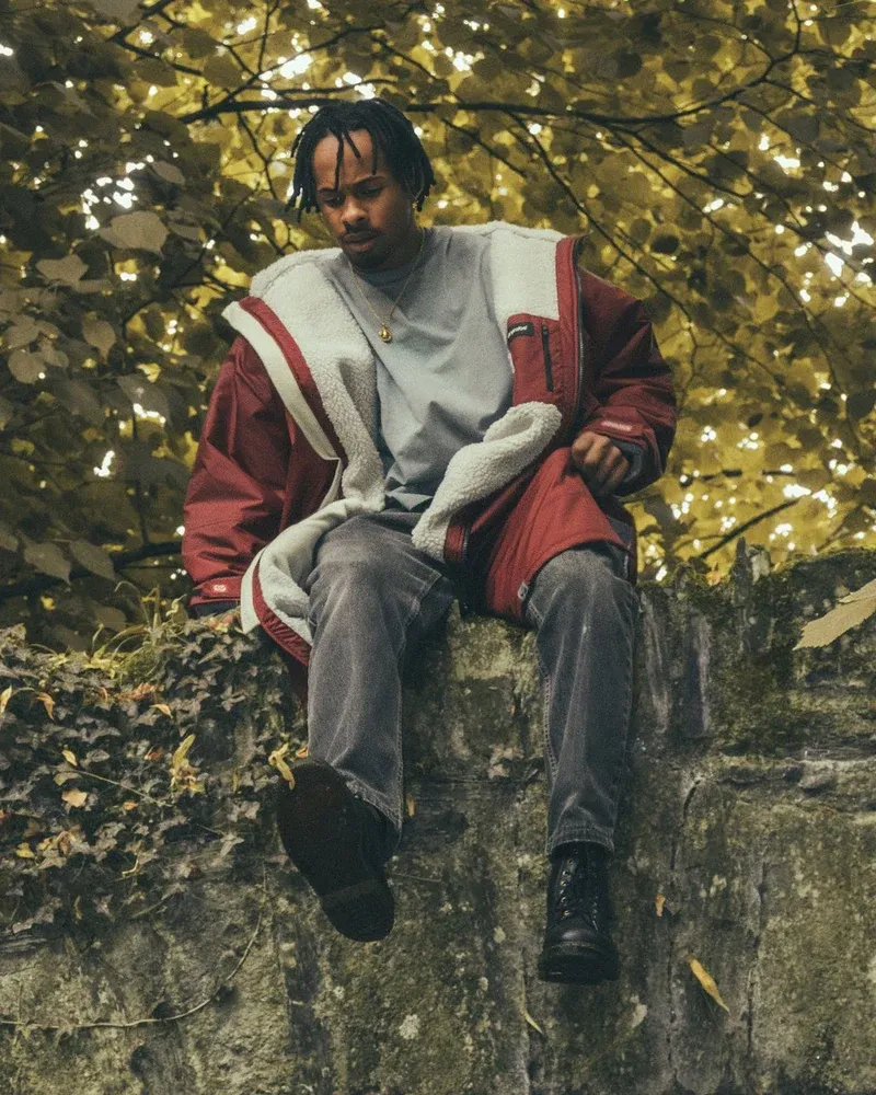 Dryrobe Medium L/S Dryrobe Burgundy/Silver Grey-5