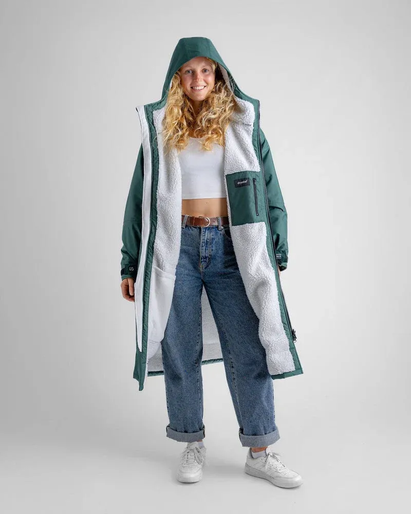 Dryrobe Medium L/S Dryrobe Dark Green/Nimbus Cloud-4