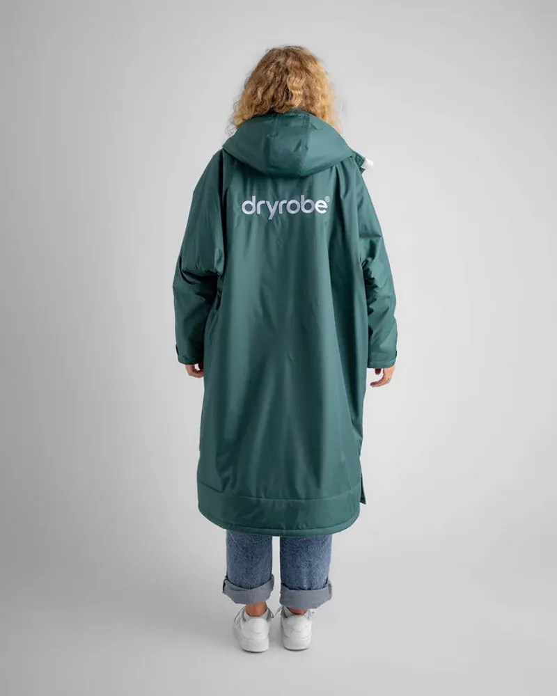 Dryrobe Medium L/S Dryrobe Dark Green/Nimbus Cloud-5