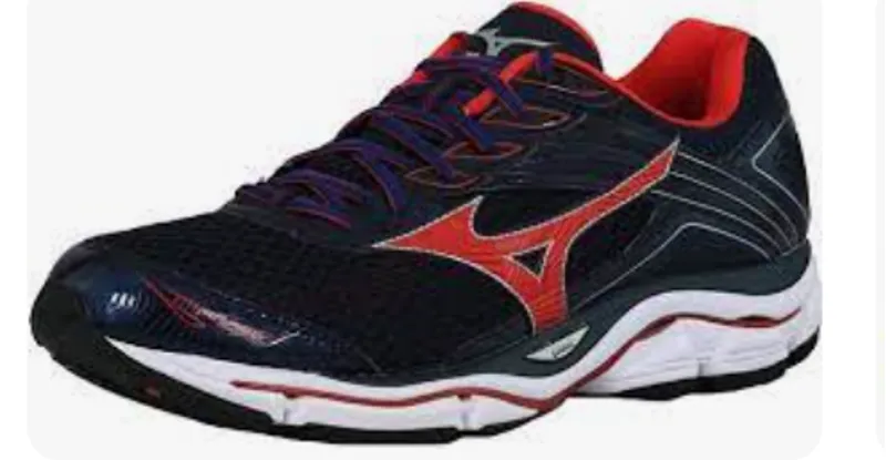 Mizuno Wave Enigma Shoe in Size 11.5  - White/Black/Orange