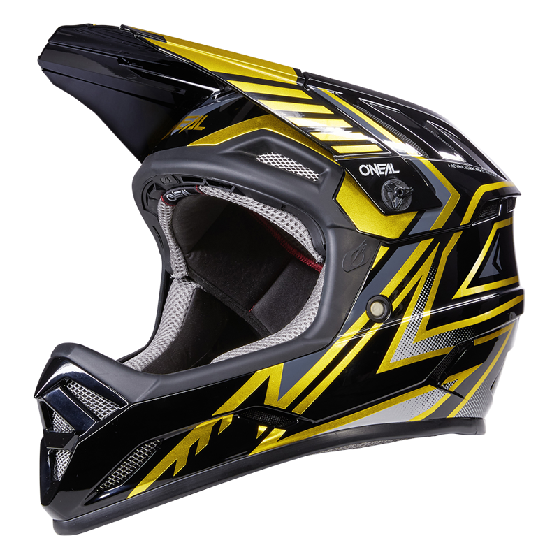O'Neal Backflip Knox Full Face Helmet/ X Small -  Black/Gold-1