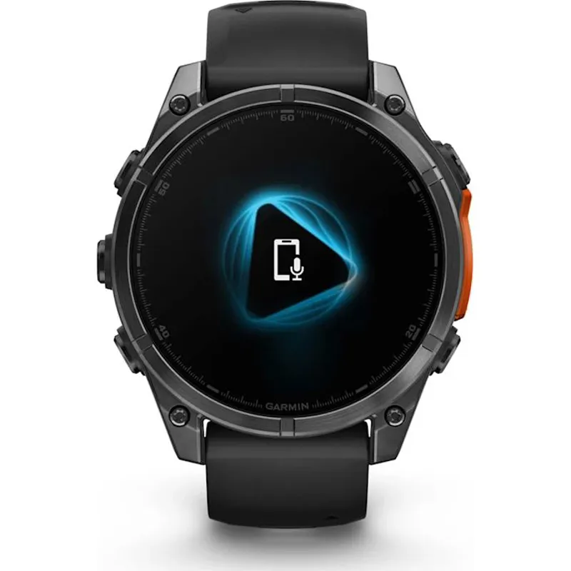 Garmin Fenix 8 47mm AMOLED Glass SlateGray Steel/Black-3