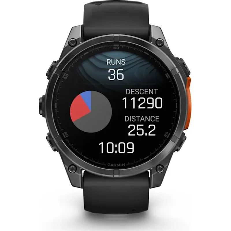 Garmin Fenix 8 47mm AMOLED Glass SlateGray Steel/Black-6