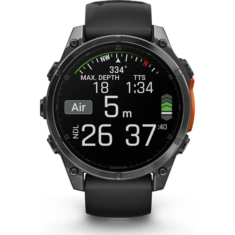 Garmin Fenix 8 47mm AMOLED Glass SlateGray Steel/Black-7