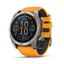 Garmin Fenix 8 51mm AMOLED Sapphire Titanium with Graphite Orange Band