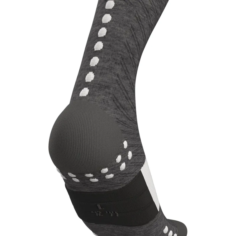 Compressport Recovery Full Sock - Grey Melange-2
