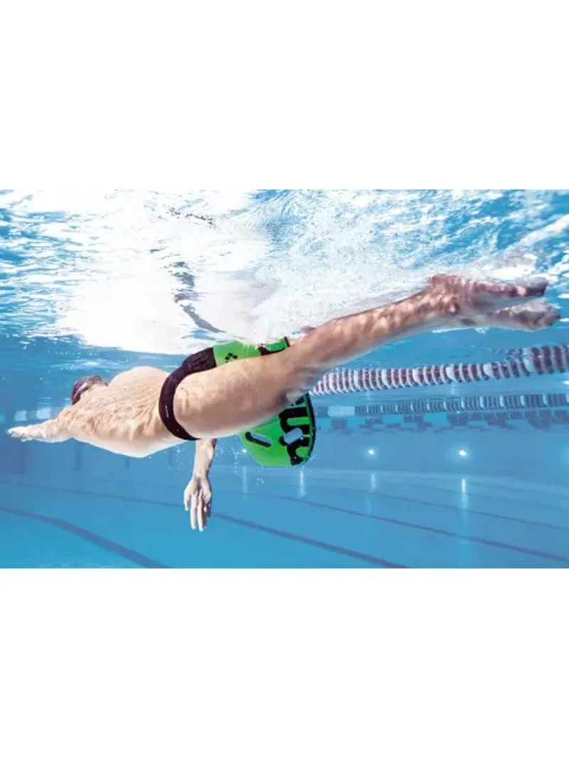 Arena Kickboard - Green/Black-3