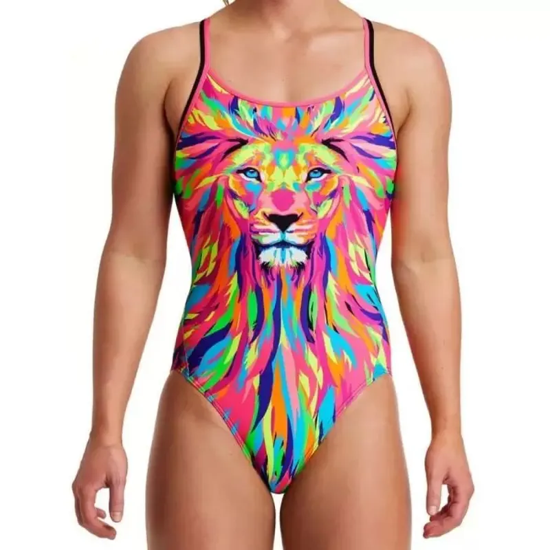 Funkita Women's Diamond Back One Piece Swimsuit - Pride Power	-2