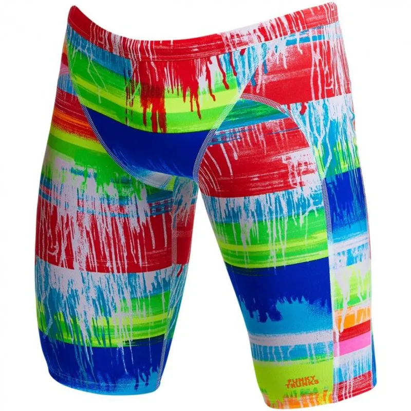 Funky Trunks Men's Training Swim Jammers Dye Hard-1