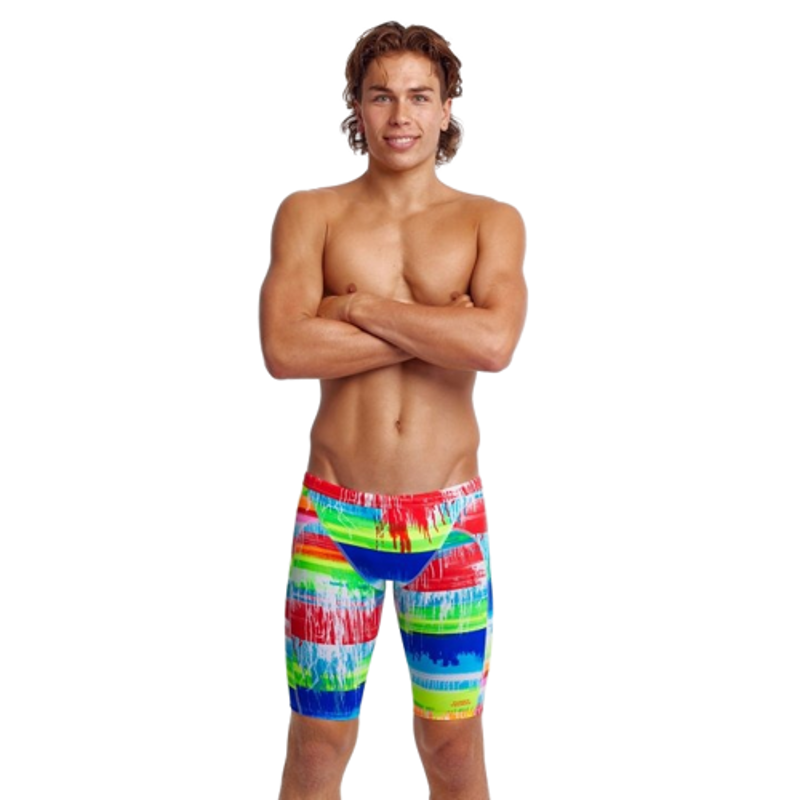 Funky Trunks Men's Training Swim Jammers Dye Hard-2