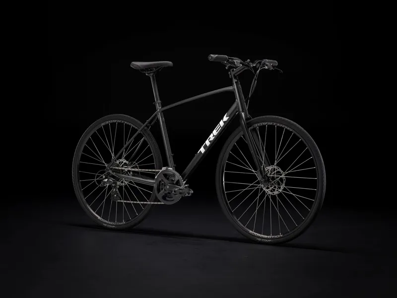 Trek FX 1 Disc Hybrid Bike in Satin Black-4