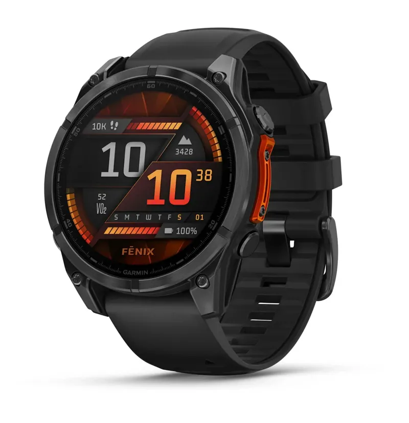 Garmin Fenix 8 47mm AMOLED Glass SlateGray Steel/Black