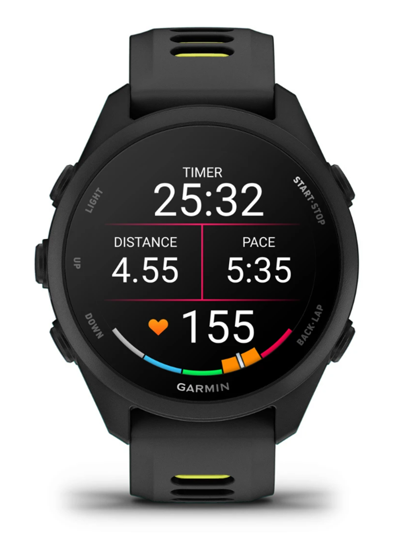 Garmin Forerunner 170  Black/Amp Yellow-3