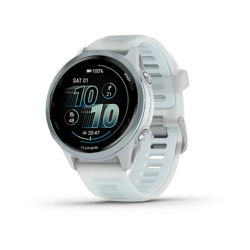 Garmin Forerunner 570 42mm Cloud Blue Aluminium with Translucent Whitestone/Cloud Blue Band-4