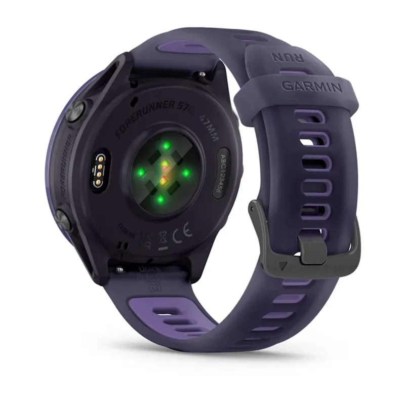 Garmin Forerunner 570 47mm Indigo Aluminium with Translucent Imperial Purple/Indigo Band-4