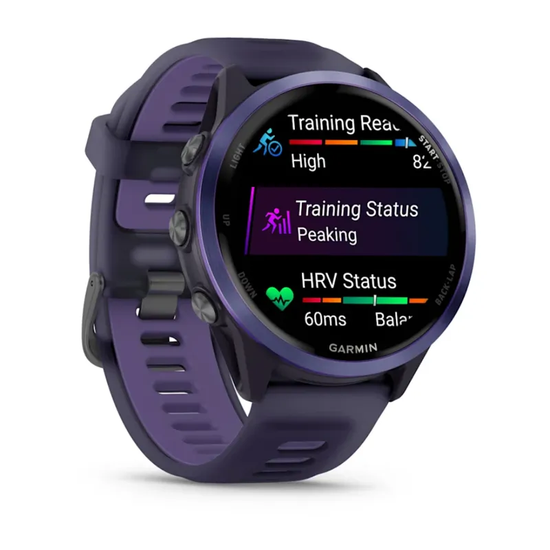 Garmin Forerunner 570 47mm Indigo Aluminium with Translucent Imperial Purple/Indigo Band-1