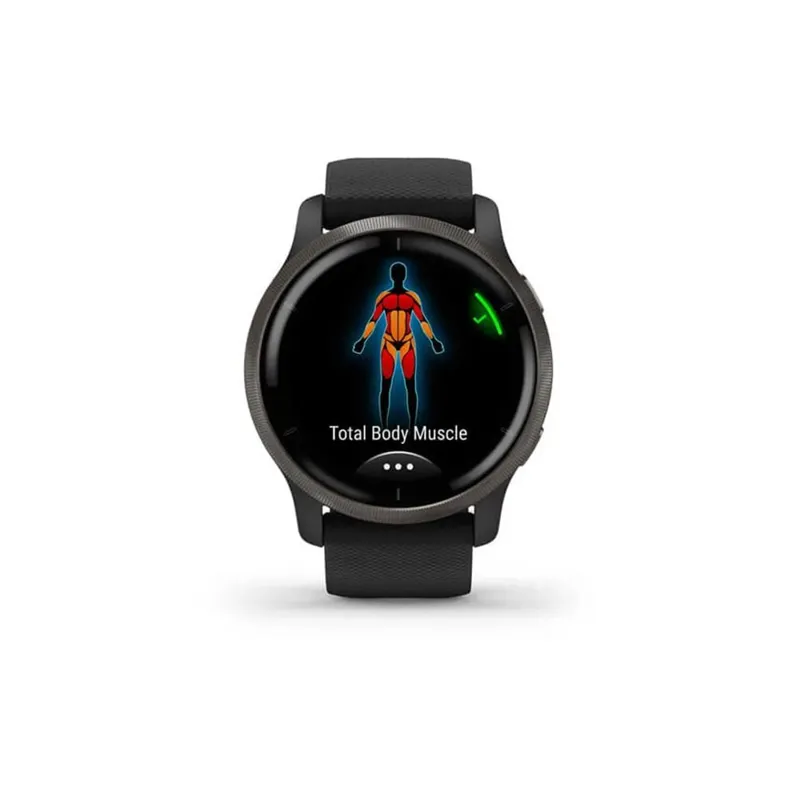 Garmin Venu 2 GPS Fitness Smartwatch - Black/Slate-5