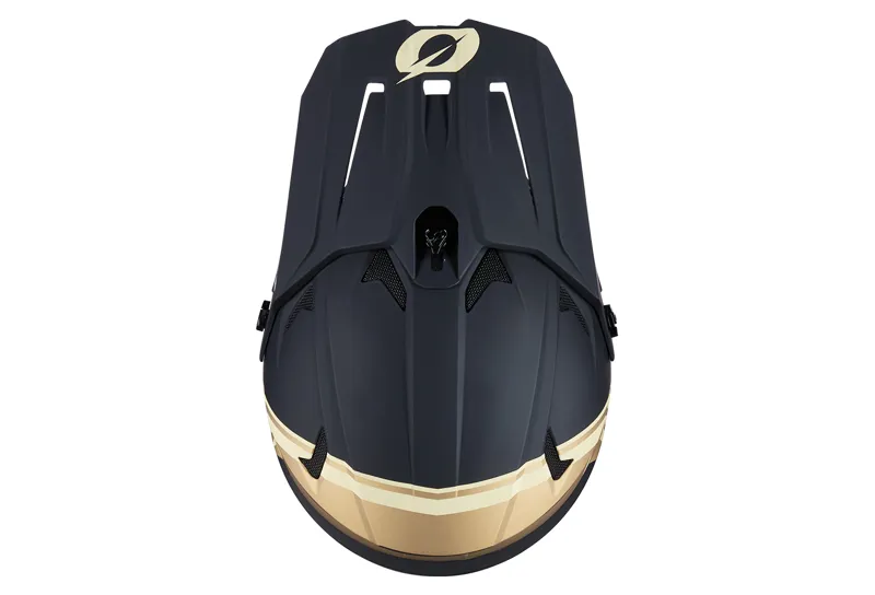 O'Neal Sonus Full Face Split Helmet V.21/53 - 54cm - Black/Gold-3