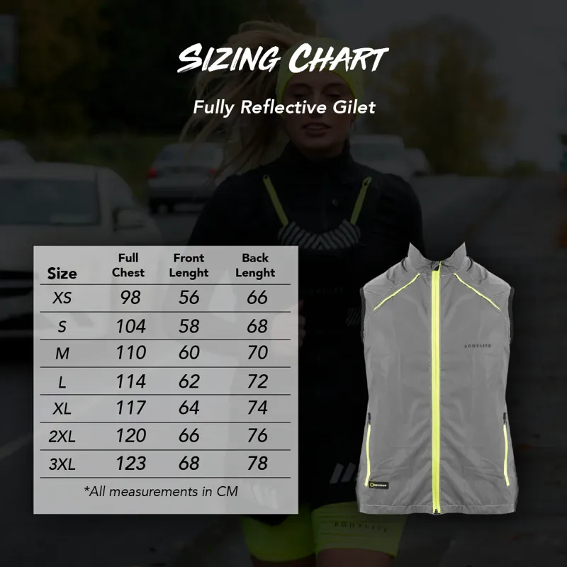 Bodylite Fully Reflective Gilet-2