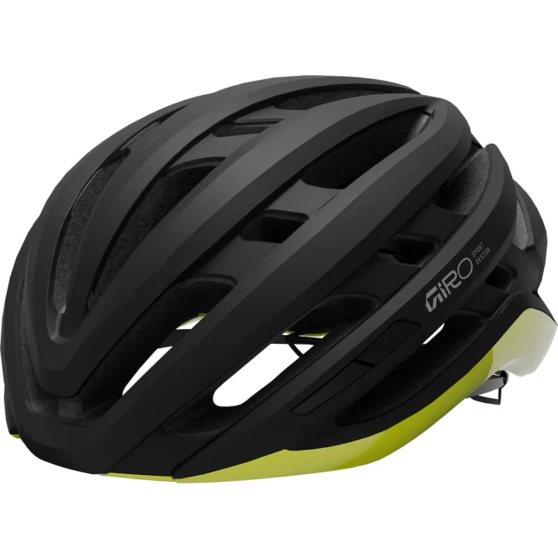 Giro Agilis Mips Road Helmet Matt Black / Hi Viz Ylw