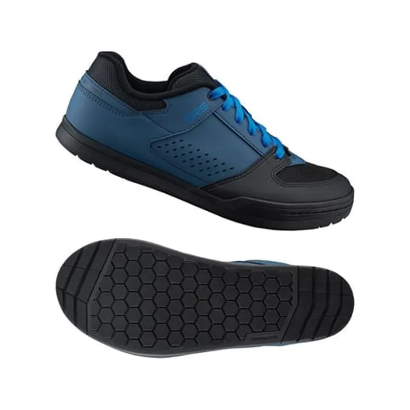 Shimano GR5 Bike Shoes in Size 42 - Navy -3