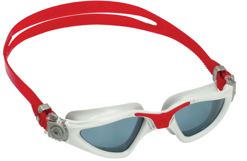 Aqua Sphere Kayenne Goggles Grey Lens - Grey/Red -1