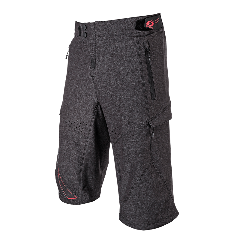 O'Neal Stormrider Short Grey/Red-1