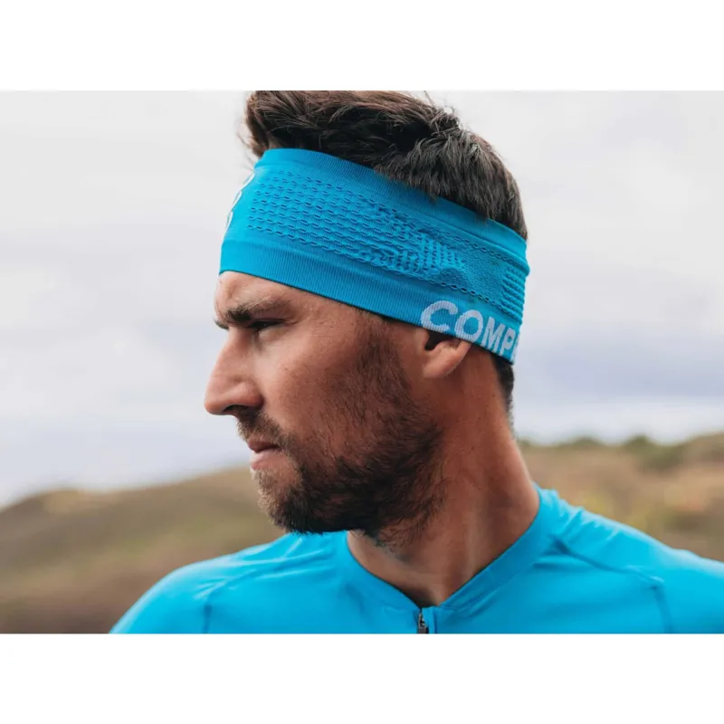 Compressport Headband On/Off Uni Size Hawaiian Ocean-4