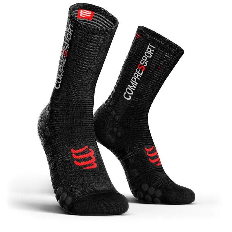 Compressport HighCut Race Socks in Size  EU34/36 - Black/Blue
