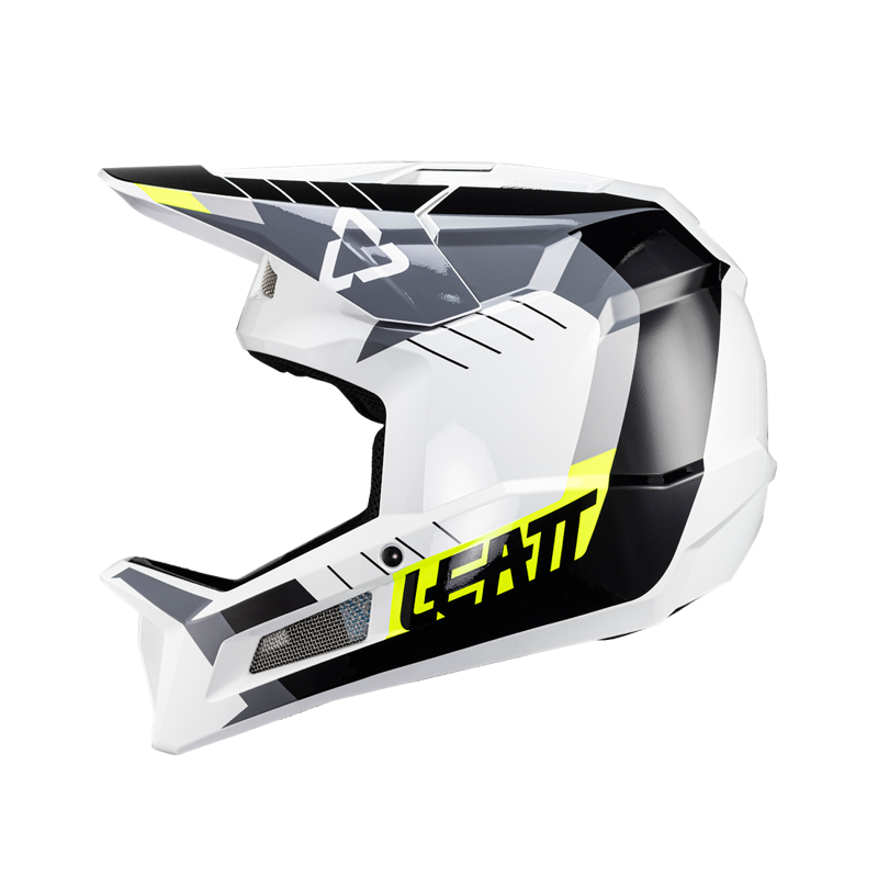 Leatt MTB Gravity 2.0 Helmet in White/Black-3