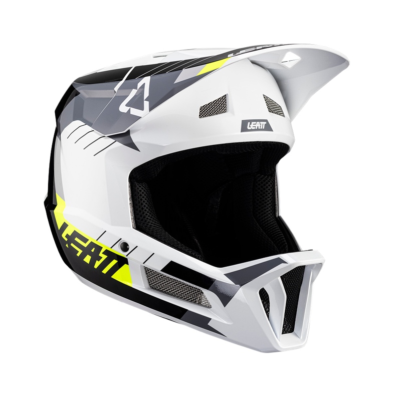 Leatt MTB Gravity 2.0 Helmet in White/Black