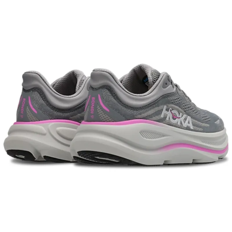 Hoka One One Women's Bondi 9 Shoe Galactic Grey/Asteroid-1