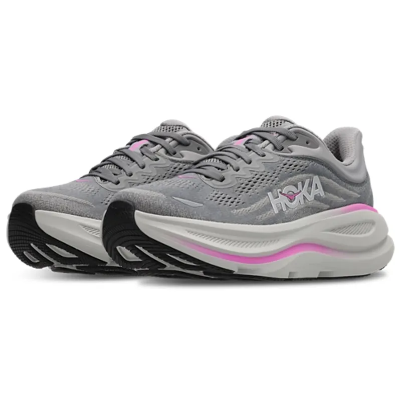 Hoka One One Women's Bondi 9 Shoe Galactic Grey/Asteroid-2