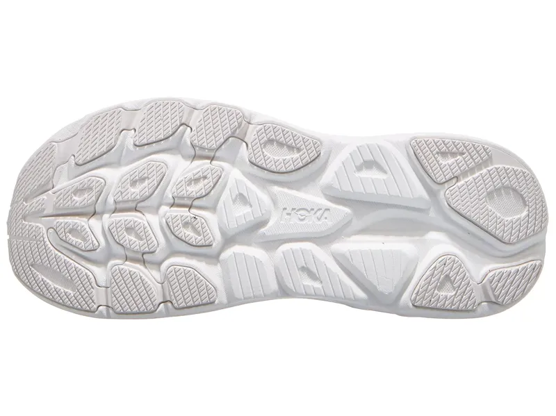  Hoka One One Women's Clifton 10 White/Electric Rose-4