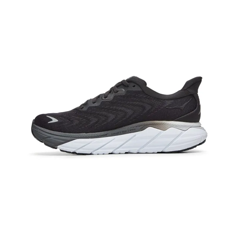 Hoka Women's Arahi 6 Black/White - WIDE-1