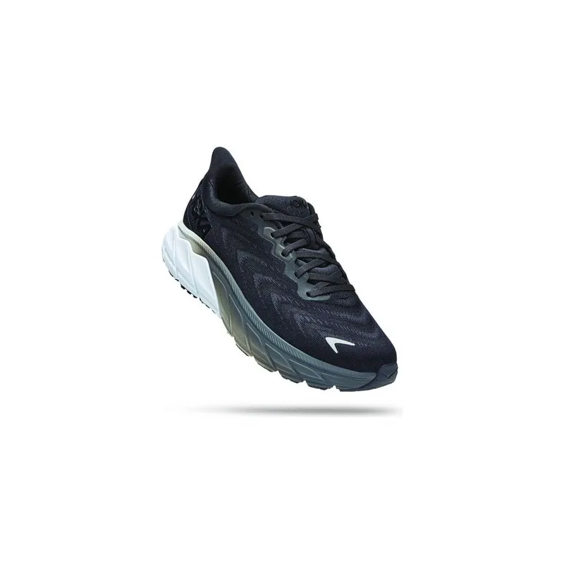Hoka Women's Arahi 6 Black/White - WIDE-2