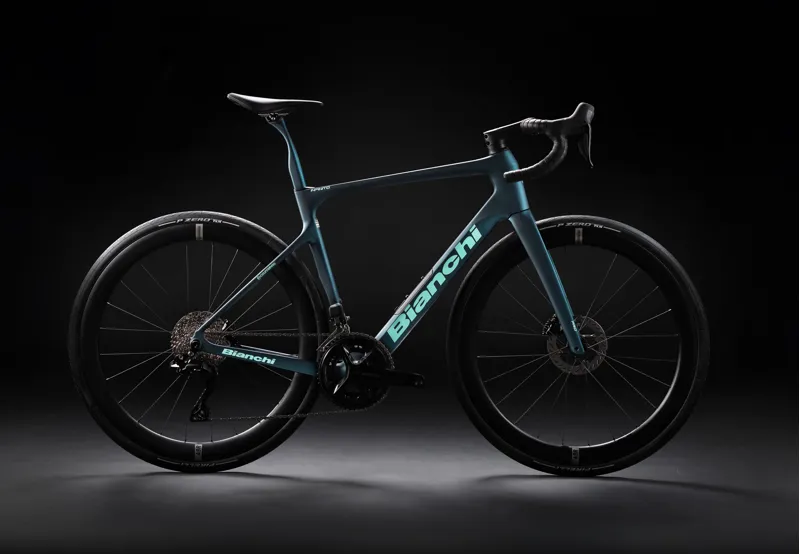 Bianchi Infinito Comp 105 Di2 Petrol Green/CK16 Full Satin-1