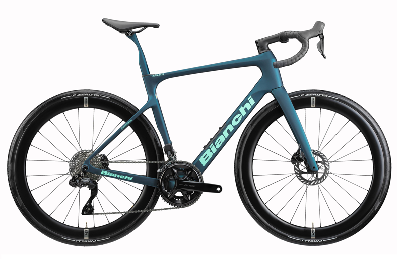 Bianchi Infinito Comp 105 Di2 Petrol Green/CK16 Full Satin