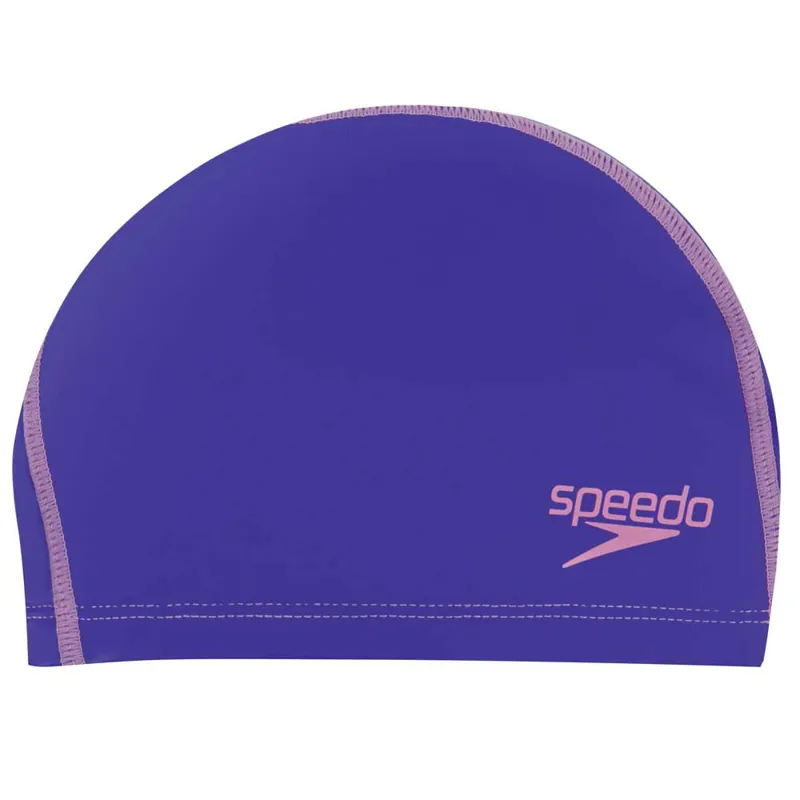 Speedo Long Hair Pace Junior Cap Purple